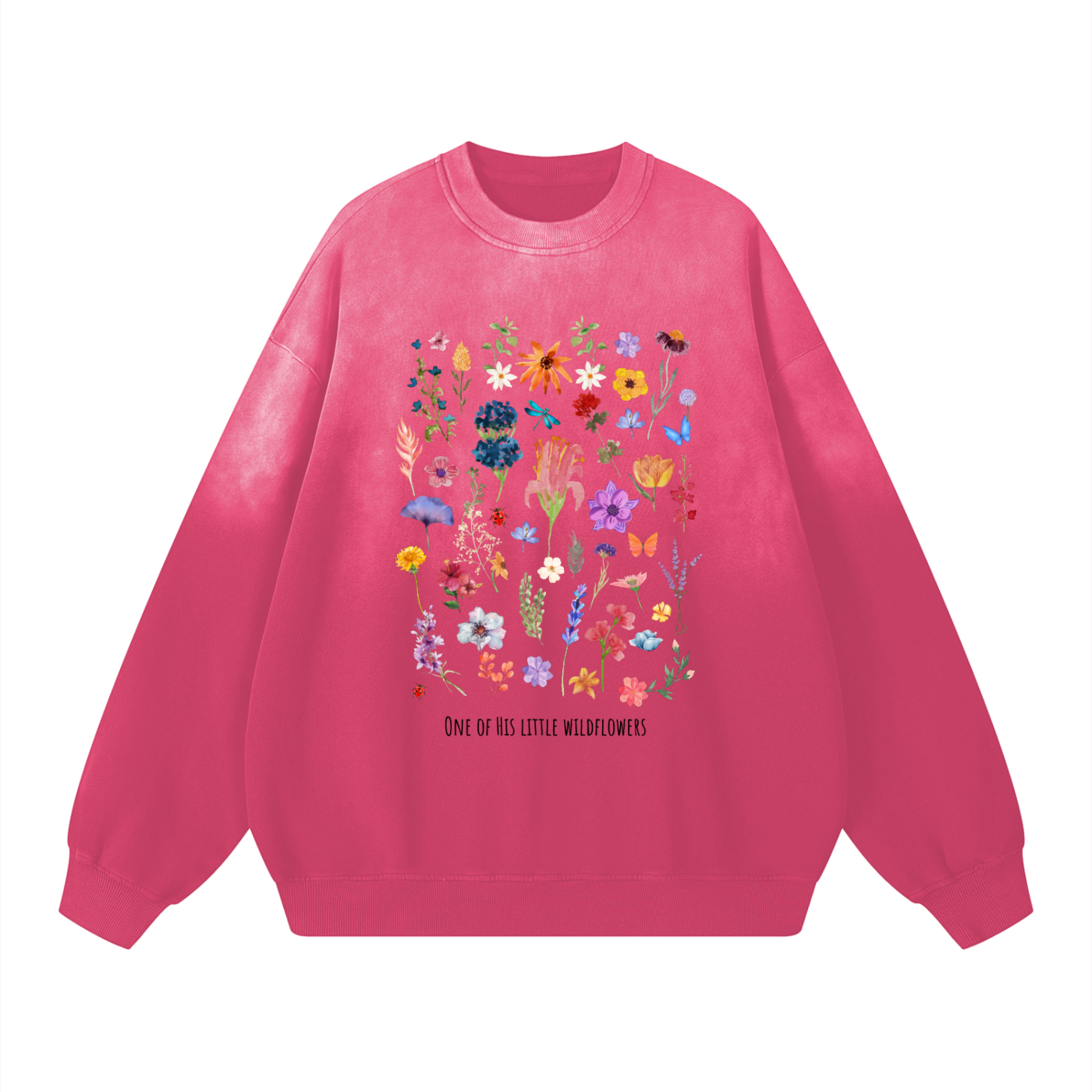 One of His Wildflowers Sweatshirt – Miss D's Honeybees One of His Wildflowers Sweatshirt – Miss D's Honeybees