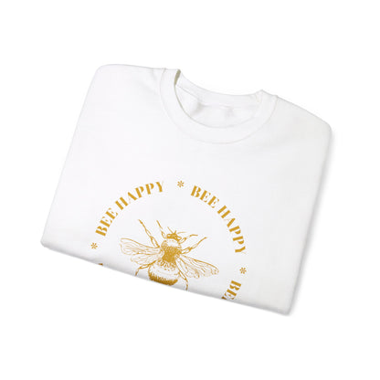 Bee Happy Crewneck Sweatshirt