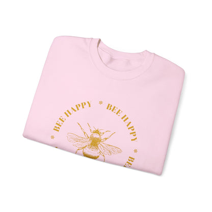 Bee Happy Crewneck Sweatshirt