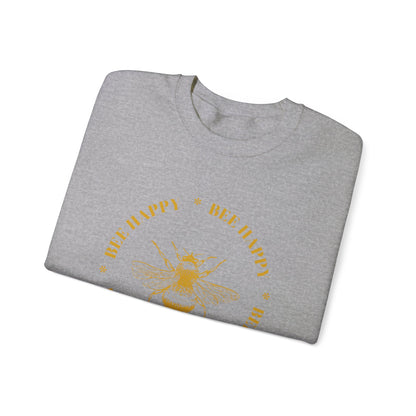 Bee Happy Crewneck Sweatshirt