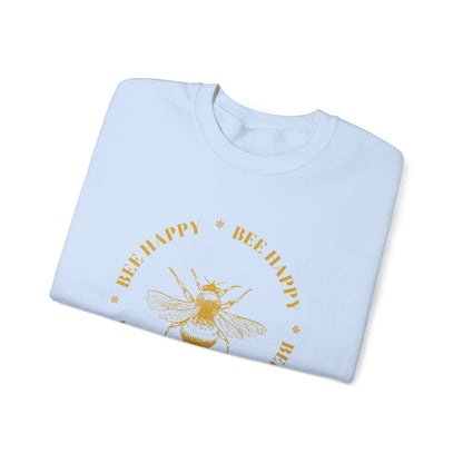 Bee Happy Crewneck Sweatshirt