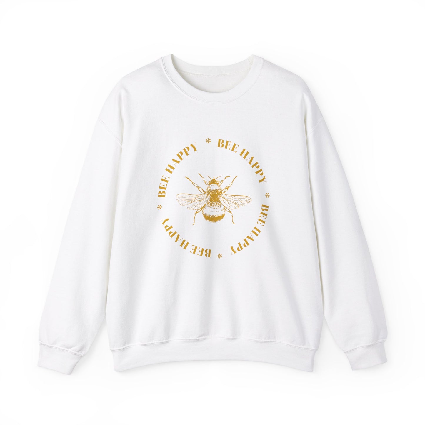 Bee Happy Crewneck Sweatshirt