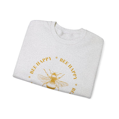 Bee Happy Crewneck Sweatshirt