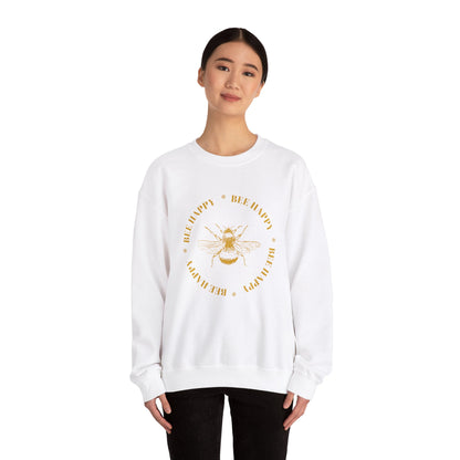 Bee Happy Crewneck Sweatshirt