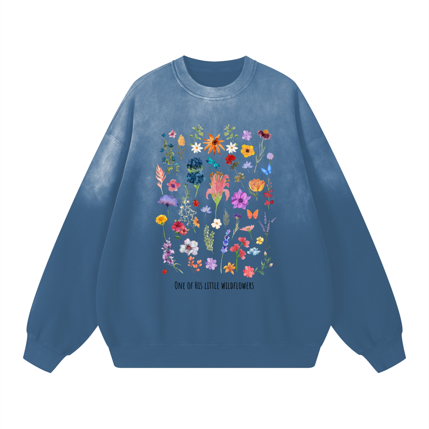 One of His Wildflowers Sweatshirt – Miss D's Honeybees One of His Wildflowers Sweatshirt – Miss D's Honeybees