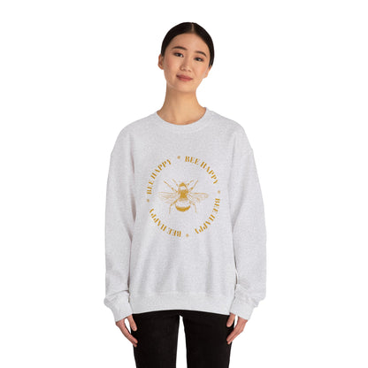 Bee Happy Crewneck Sweatshirt