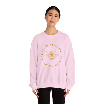 Bee Happy Crewneck Sweatshirt