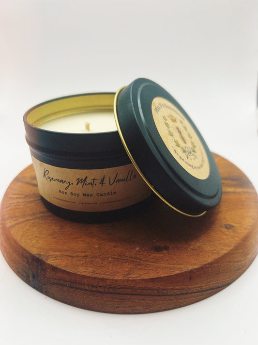 Rosemary, Mint, and Vanilla
