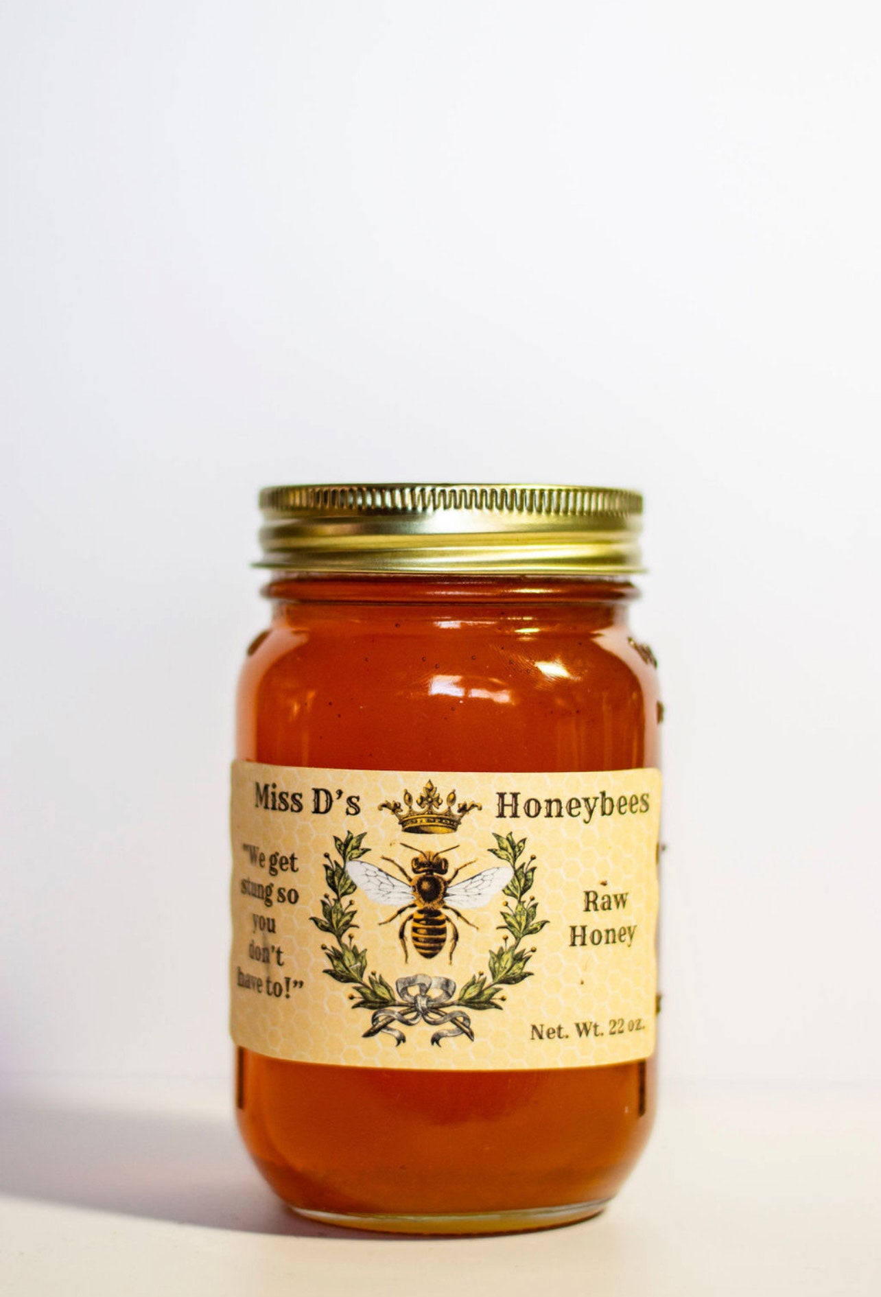 Pint Pure Raw Honey
